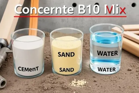 Ile cementu na m³ betonu B10? Oto dokładne proporcje składników