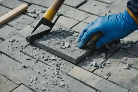 Jak skutecznie usunąć cement z kostki brukowej? Sprawdzone metody i porady